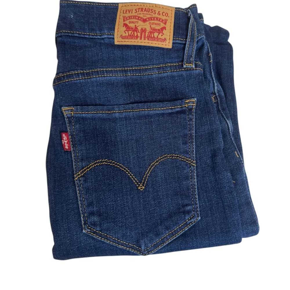 Levi's Dark Blue Denim Jeans